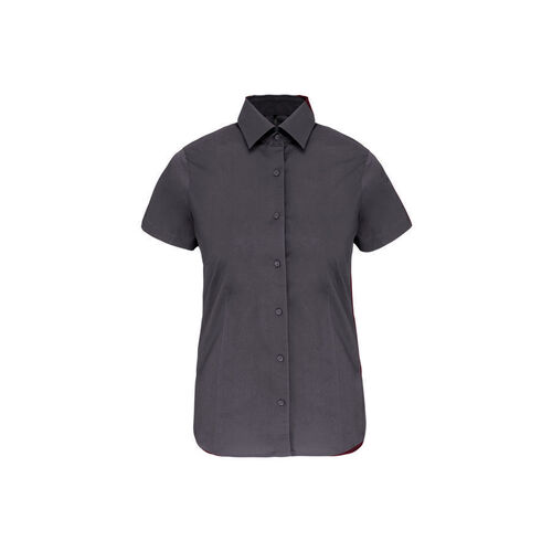 Chemise MC Femme Coton Stretch