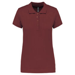 Polo MC femme piqu&eacute; SENAS