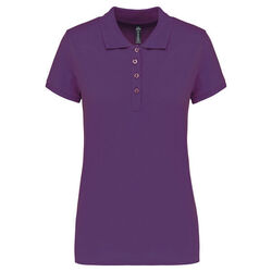 Polo MC femme piqu&eacute; SENAS