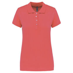 Polo MC femme piqu&eacute; SENAS