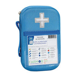 Trousse secours fluo AGRO ALIMENTAIRE 2/4 PERSONNES SENAS