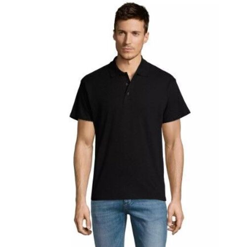 POLO NOIR HOMME "SUMMER"