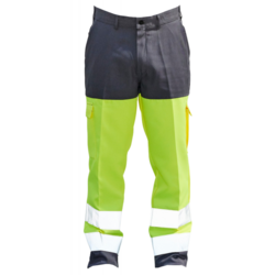 PANTALON HV EN20471 GRIS/JAUNE PANTALON HV EN20471 GRIS/JAUNE