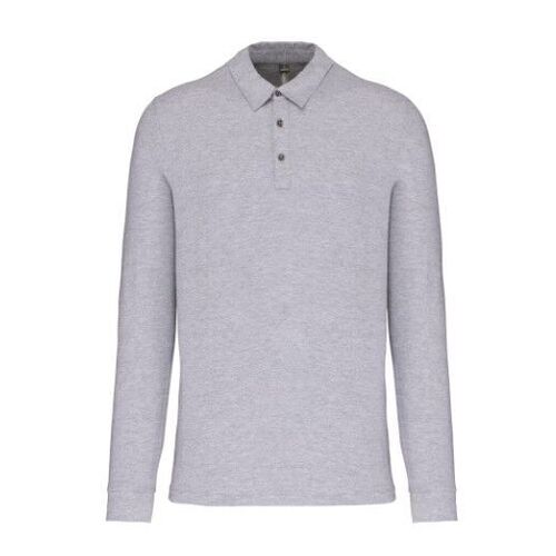 Polo jersey manches longues homme