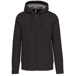 Sweat-shirt zippé capuche unisexe Sweat-shirt zippé capuche unisexe