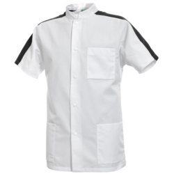 TUNIQUE HOMME MC BLANC/CHARBON SENAS TUNIQUE HOMME MC BLANC/CHARBON SENAS