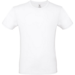 T-SHIRT BLANC MC HOMME COL ROND 145 g/m² SENAS T-SHIRT BLANC MC HOMME COL ROND 145 g/m² SENAS