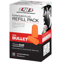 Bouchons d'oreilles MEGA BULLET REFILL SENAS