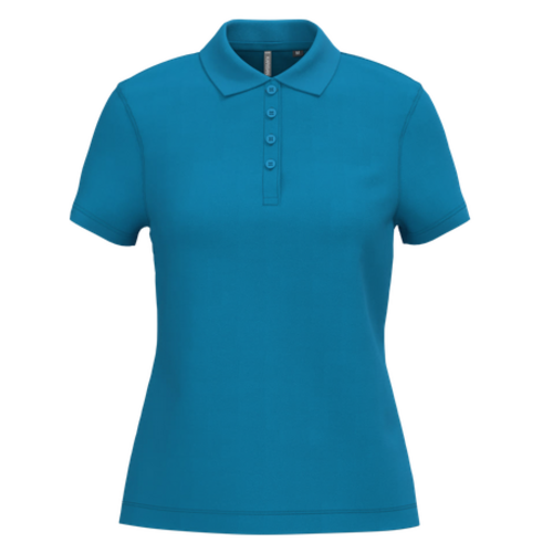 POLO FEMME COTON MC