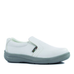 Mocassins de s&eacute;curit&eacute; femme STELLA S2 SRA BLANC SENAS