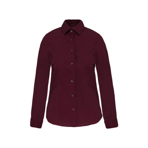 Chemise ML Femme Coton Stretch