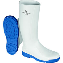 Bottes de s&eacute;curit&eacute; NITRIC SB FO SRC BLANC BLEU SENAS